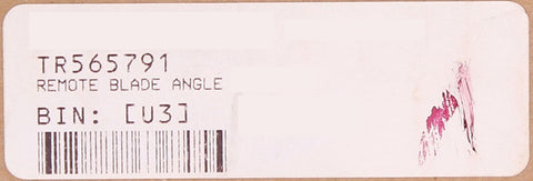 Remote Blade Angle Release Kit Part Number - 565791