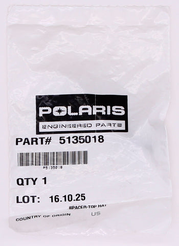 Genuine Polaris Top Hat Spacer Part Number - 5135018