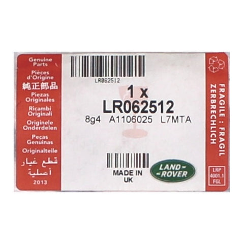 Land Rover Name Plate PN LR062512