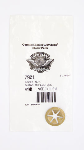 Harley-Davidson Bag Reflector Speed Nut Part Number - 7901