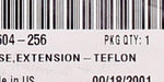 PTFE Hose Extension Part Number - 1604-256 For Arctic Cat