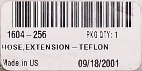 PTFE Hose Extension Part Number - 1604-256 For Arctic Cat
