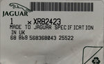 Genuine Jaguar Screw W/ Washer Part Number - XR82423