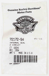 Genuine Harley-Davidson Internal Seal Part Number - 72172-94
