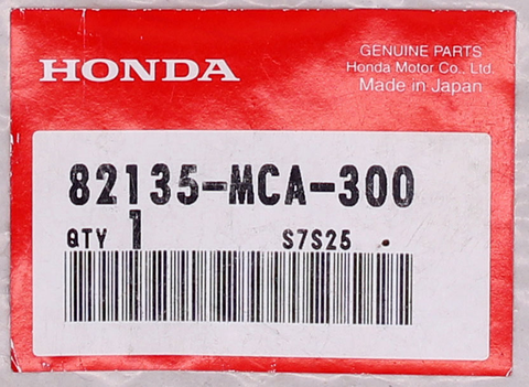 Genuine Honda Rubber Seal Part Number - 82135-MCA-300