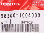 Genuine Honda Flange Bolt Part Number - 96300-1004000