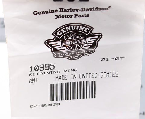 Harley-Davidson Retaining Ring Part Number - 10995