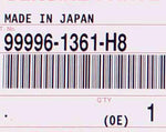 Genuine Kawasaki Seat Cowl Kit Part Number - 99996-1361-H8