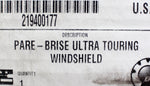 BRP Ultra Touring Windshield Part Number - 219400177