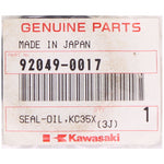 Genuine Kawasaki Oil Seal Part Number - 92049-0017