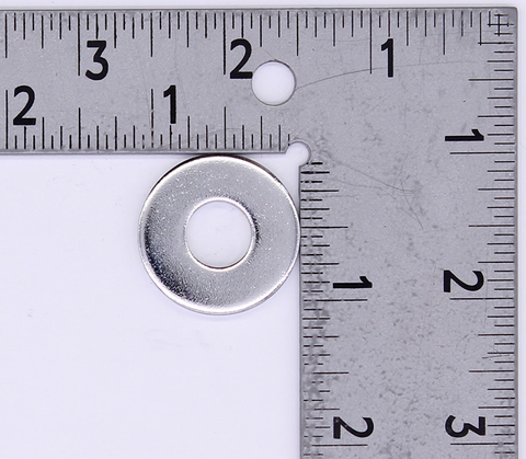 Chromed Flat Washer Part Number - 6517 For Harley-Davidson