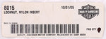 Genuine Harley-Davidson Nylon Nut (Pack of 8) Part Number - 8015