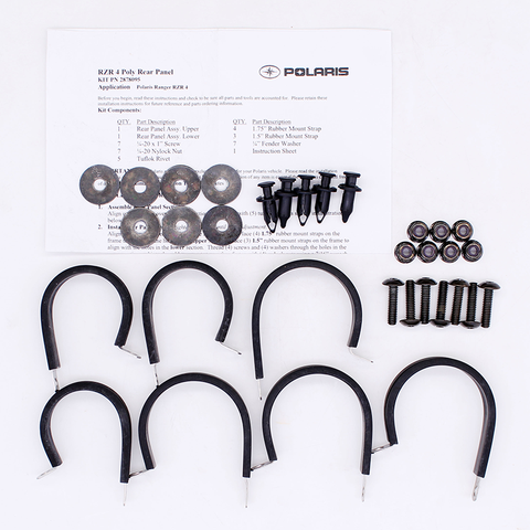 Polaris Rear Poly Panel PN 2878095