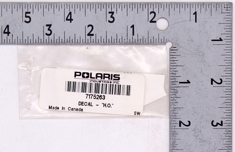 Genuine Polaris Decal Part Number - 7175263