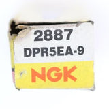 NGK DPR5EA-9 Spark Plug Stock #2887 for Honda for Kawasaki for Yamaha for Suzuki