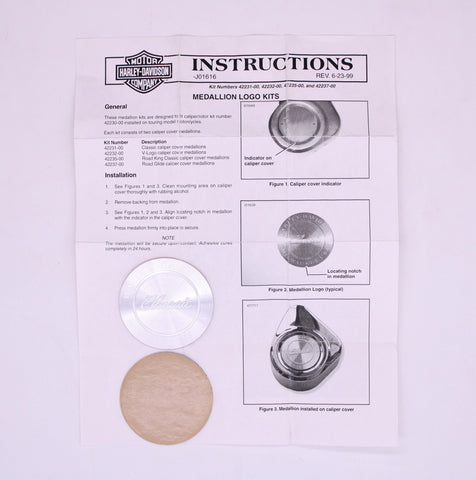Harley-Davidson Classic Medallion PN 42231-00