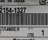 Genuine Kawasaki Flanged Bolt 10X22 Part Number - 92154-1327