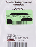 Genuine Harley-Davidson Oil Pump Gasket Part Number - 26257-50A
