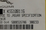 Genuine Jaguar O-Ring Part Number - KSG108116