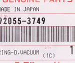Genuine Kawasaki Vacuum Valve O-ring Part Number - 92055-3749