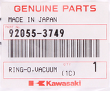 Genuine Kawasaki Vacuum Valve O-ring Part Number - 92055-3749