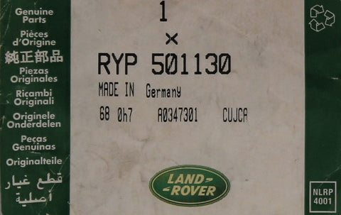 Genuine Land Rover Bolt Part Number - RYP501130