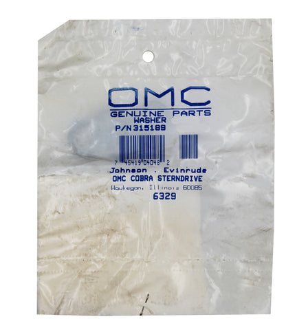 OMC Stringer Cobra Gearcase Washer PN 315189