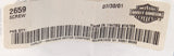 Genuine Harley-Davidson Screw Part Number - 2659 (Pack of 2)