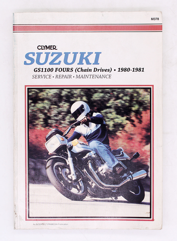 Suzuki 1980-1981 Service Manual PN 700378