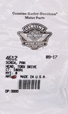 Genuine Harley-Davidson Pan Head Screw Part Number - 4612