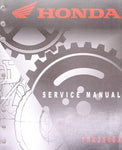 Honda 2006 Service Manual Part Number - 61HN650