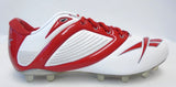 Reebok NFL Pro All Out Speed Low M2 Red and White Football Cleats - Size 13
