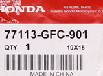 Genuine Honda Seat Hinge Pin Part Number - 77113-GFC-901