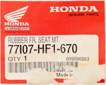 Genuine Honda Seat Mounting Rubber Part Number - 77107-HF1-670