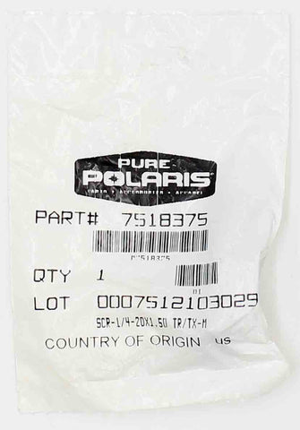 Genuine Polaris Screw (Pack of 2) Part Number - 7518375