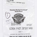 Harley-Davidson Pivot Detent Arm Screw Part Number - 33376-00