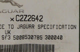 Genuine Jaguar Bolt -Part Number- C2Z2642