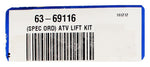 Lift Kit Part Number - 63-69116 For Can-Am
