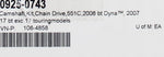 Cam Kit Chain Drive Part Number - 0925-0743