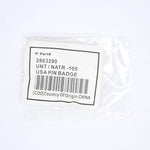 Victory Pin Badge Part Number - 2863290