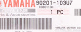 Yamaha YA WASHER, PLATE PN 90201-103U7-00
