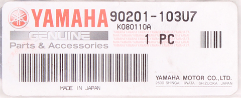 Yamaha YA WASHER, PLATE PN 90201-103U7-00
