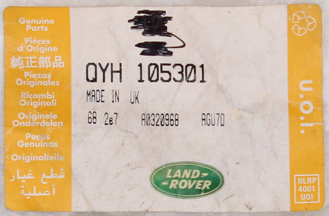 Land Rover Locking Nut (Pack Of 10) Part Number - Qyh105301
