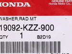 Genuine Honda Washer Part Number - 19092-KZZ-900