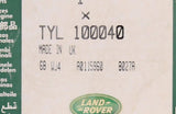 Genuine Land Rover Grease Nipple Part Number - TYL100040
