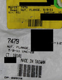 Genuine Harley-Davidson Flange Nut 5/8-11 Part Number - 7479