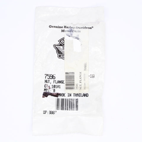 Harley-Davidson Flange Nut Part Number - 7596