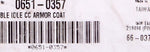 Motion Pro Cable, Armor Coat, W/ CC Switch PN 0651-0357