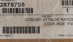 Backrest Part Number - 2875705 For Polaris