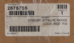 Backrest Part Number - 2875705 For Polaris